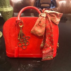 Louis Vuitton Monogram Vernis Alma Handbag PM